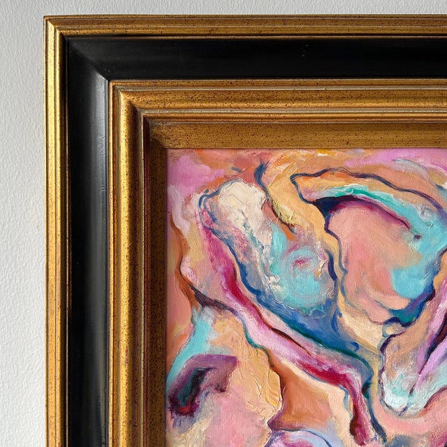 Mid 20th Century Walter E Cohen Jr (1912-2004) Abstract Expressionism Framed Original For Sale - Image 5 of 10