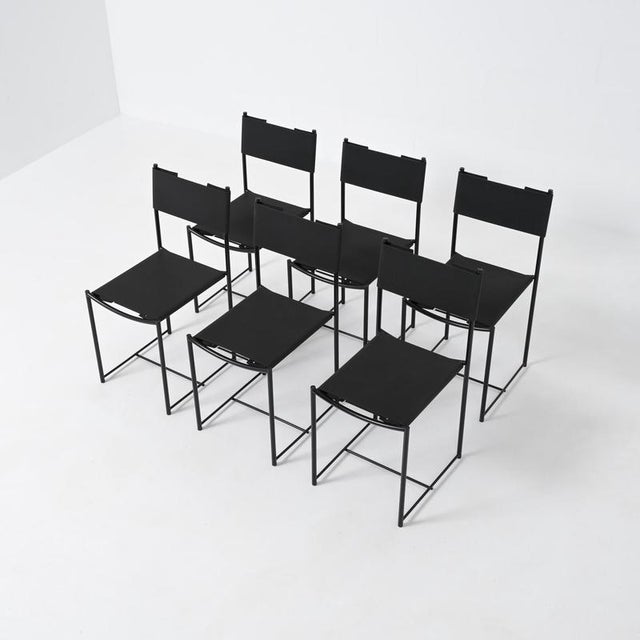 Spaghetti Chairs by G. Belotti for Alias, 1970s, Set of 6 For Sale - Image 12 of 18