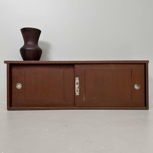 Low Tansu with Sliding Doors, Japan, 1960s For Sale - Image 17 of 18