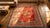 1890s Orange Medallion Qing Antique Chinese Bao Tou Rug 5'3" X 7'9" Handknotted Wool Carpet For Sale In New York - Image 6 of 8