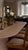 Contemporary Travertine Oval Dining Table by My Habitat Design For Sale - Image 3 of 7
