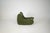 1970s Set of Togo Lounge Chair and Pouf in Khaki Corduroy by Michel Ducaroy for Ligne Roset, 1973 For Sale - Image 5 of 18