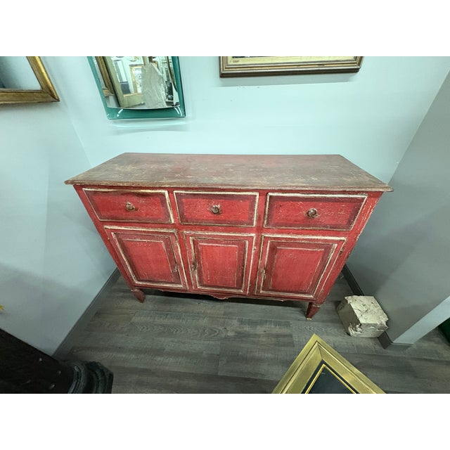 18th Century 18th Century Italian Louis XVI Painted Chest For Sale - Image 5 of 18