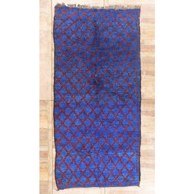Vintage Beni M'Guild Moroccan Rug, 06'08 X 13'09 For Sale - Image 10 of 10