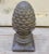 Large Cast Iron Pine Cone Post Head Architectural Ornament For Sale - Image 3 of 7
