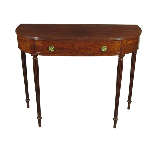 18th-C. American Federal Console Table For Sale - Image 13 of 14