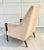 High Back Lounge Chair Wood Arm For Sale - Image 10 of 12