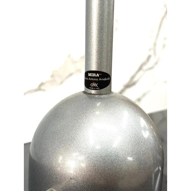 Gold Desk Lamp by Mario Arnaboldi for Civic, 1980 For Sale - Image 8 of 9