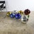 1950s 1950s Giant Mexican Modernism Mercury Glass Spheres Set of 7 For Sale - Image 5 of 5