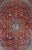 Red Vintage Persian Kashan Rug 9'8'' X 13'5'' For Sale - Image 8 of 12