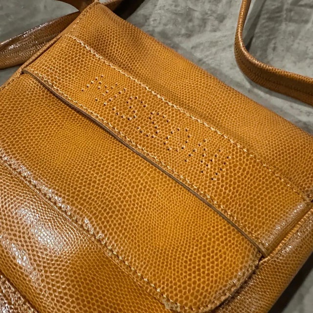 1990s Light Brown Leather Purse by Missoni For Sale - Image 12 of 12