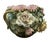 Beautiful, large, Circa 1900 majolica jardiniere. The rim is scalloped or ruffled with prominent hand-applied roses in...