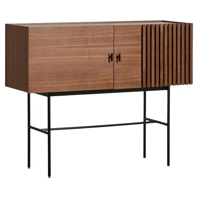 Wood Walnut Array Sideboard 120 by Says Who For Sale - Image 7 of 7