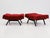 Panchetto Convertible Lounge Chairs-to-Ottomans by Rito Valla for Ipe, Italy, 1960s, Set of 2 For Sale - Image 4 of 17