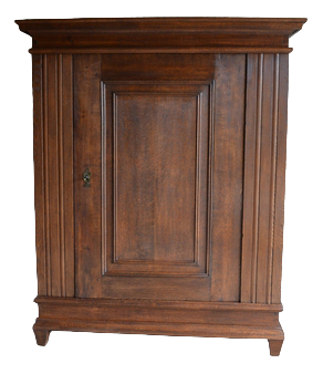 Antique German Oak Spindle