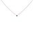 Crafted from luminous .925 sterling silver, this 18-inch necklace embodies elegance with a vibrant twist. The sleek chain...