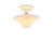 Glass 1940s Bead Chain Hanging Bowl Lights for a Bedroom or Hallway With Silver Oxide Milk Glass Shade on Metal Fixture New Paint For Sale - Image 7 of 8