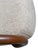 Curved Wood & Tweed Mid-Century Modern Arm Chair For Sale - Image 13 of 13
