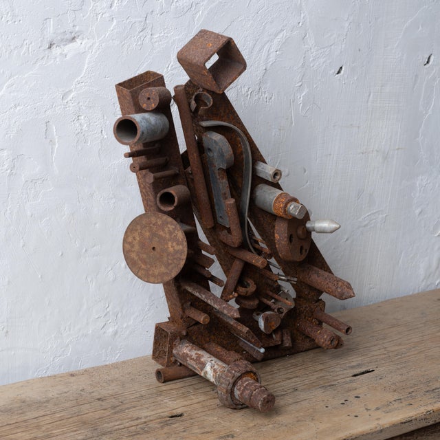 Metal Giovanni 'John’ Bucci Metal Art Sculpture, 1960s For Sale - Image 7 of 12