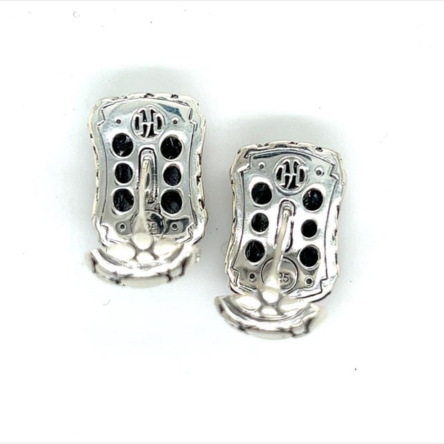 Late 20th Century Late 20th Century John Hardy Estate Men Cufflinks Sterling Silver, A Pair For Sale - Image 5 of 11