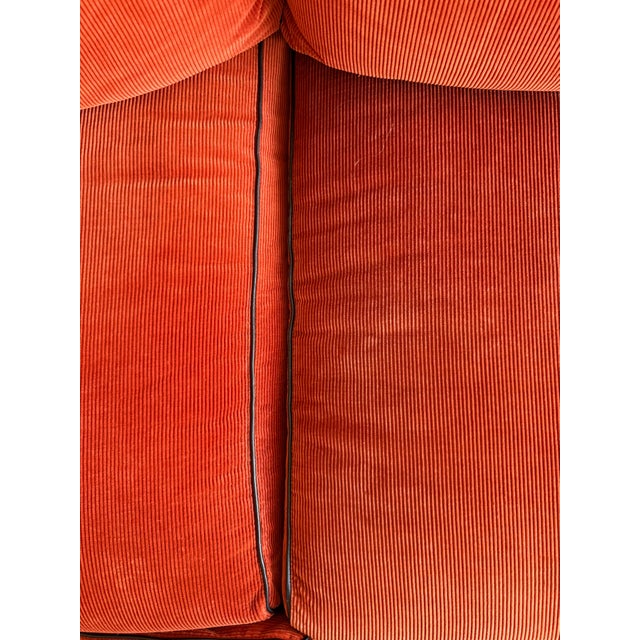 Vintage Italian Landeau Corduroy 9-Pieces Modular Sofa by Mario Bellini for Cassina, 1970s For Sale - Image 17 of 18