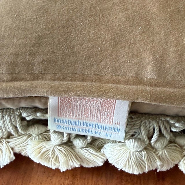 Vintage French Aubusson Style Needlepoint Pillow For Sale - Image 6 of 7