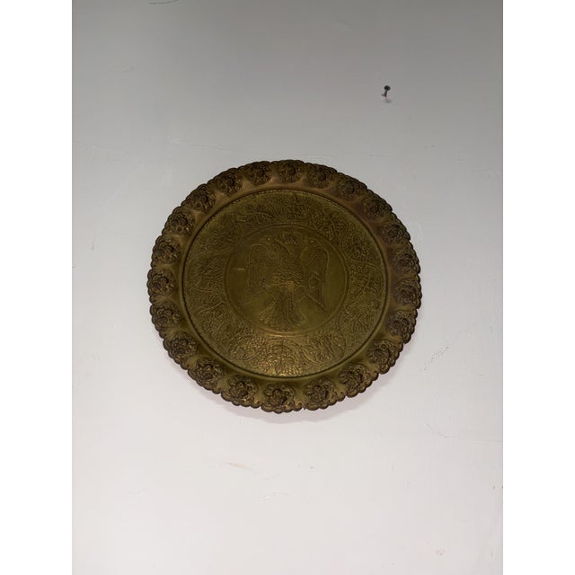 Antique Bronze Plate, 1900 For Sale - Image 8 of 8