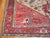 1890s Ivory Red Medallion Antique Persian Heriz Serapi Rug 9'2" X 12'2" Handknotted Wool Carpet For Sale - Image 9 of 13