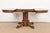 R. J. Horner Style Antique Victorian Oak Pedestal Extension Dining Table With Lion Paw Feet, Newly Refinished For Sale In South Bend - Image 6 of 12