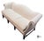 Late 20th Century Vintage Chippendale Style Mahogany Frame Camel Back Ivory Geometric Print Upholstered Sofa For Sale - Image 5 of 9
