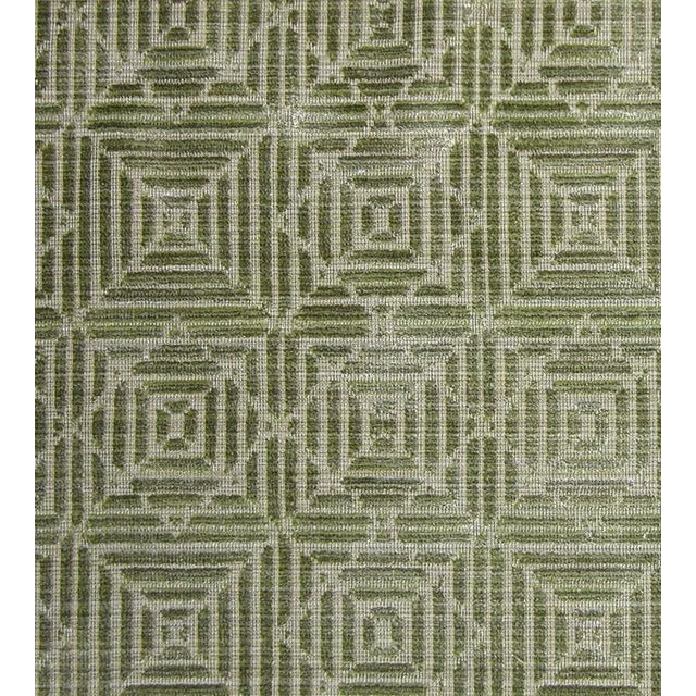 Traditional The House of Scalamandré Scherzo Fabric, Leaf For Sale - Image 3 of 3