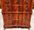 Early 20th Century Antique Georgian Flame Mahogany Block Front Highboy Dresser For Sale - Image 5 of 18