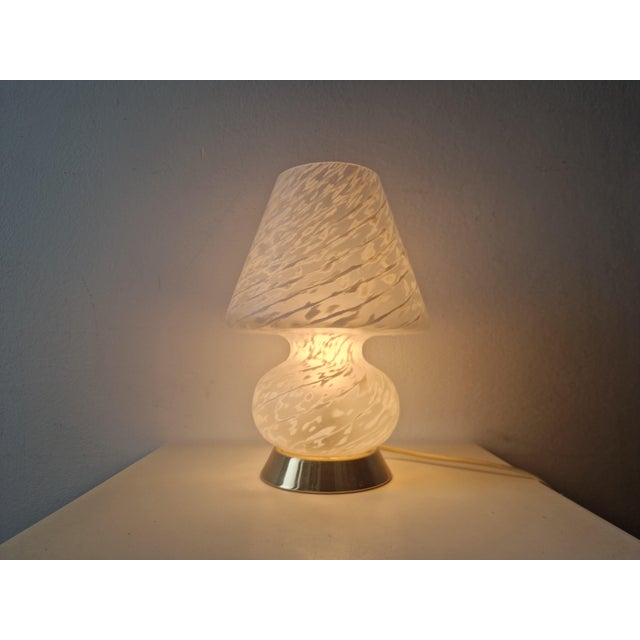 1960s Mushroom Lamp in Murano Glass by Murano for Manifattura Di Murano, 1960s For Sale - Image 5 of 9