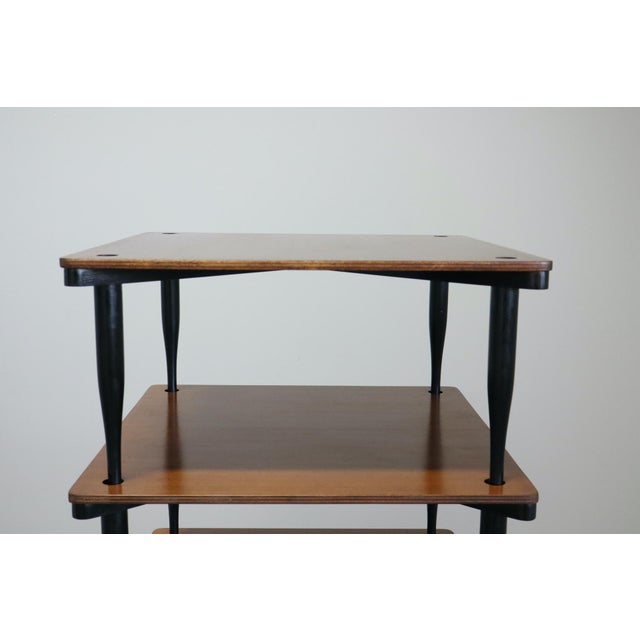 Model T8 Stackable Tables by Vico Magistretti for Azucena Italia, 1954, Set of 6 For Sale - Image 17 of 18
