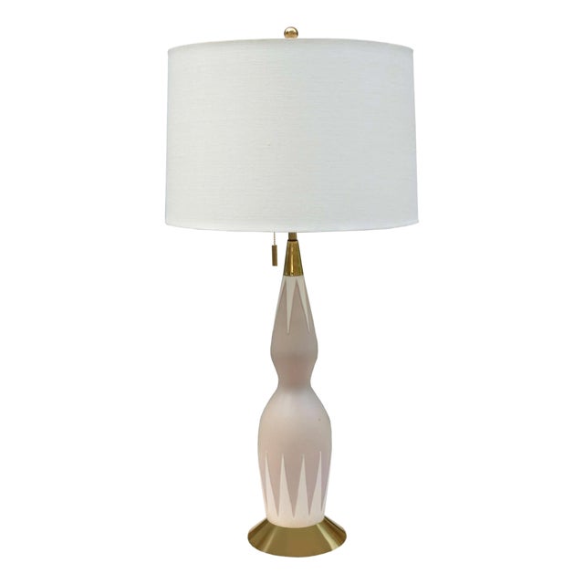 1950s Gerald Thurston Single Table Lamp For Sale