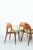 1950s C64 and D64 Dining Chairs in Teak by Hartmut Lohmeyer for Wilkhahn, 1950s, Set of 6 For Sale - Image 5 of 18