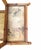 Brown Bamboo Etagere with Silk Shelves Painted with Asian Motifs attributed to Alfred Perret and Ernest Vibert, France, 1900s For Sale - Image 8 of 11