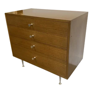 Mid 20th Century George Nelson for Herman Miller Thin Edge Four Drawer Chest