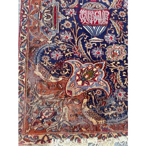 Vintage Distressed Kashmar Rug, 1970s For Sale - Image 6 of 18