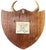 2001 Karl E. Hallberg “Night Hawk” Deer Antler & Hand-Tooled Leather Trophy Wall Mount For Sale In Jacksonville, FL - Image 6 of 7