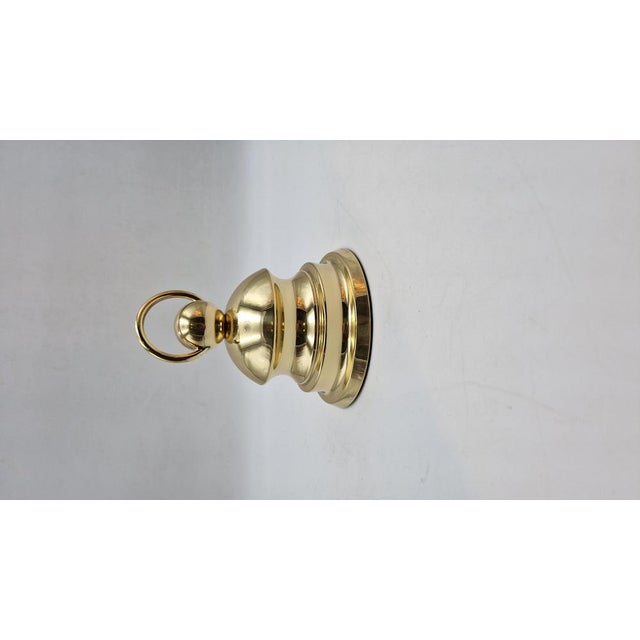 Mid-Century Modern Brass Doorstop by Luigi Caccia Dominioni for Azucena, 1950s, in Very Good conditions. Designed 1950 to...