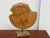 Design Plus Gallery presents a Reclaimed Live Edge Wood Sculpture + Stone Base. This sculptural object showcases a broad...