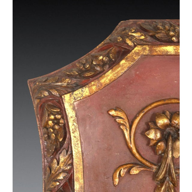 French Carved Door Wall Panel, 1840s For Sale - Image 3 of 8