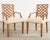 Neoclassical Pair of Dessin Fournir Ribbon-Back Oak Dining Armchairs For Sale - Image 3 of 18