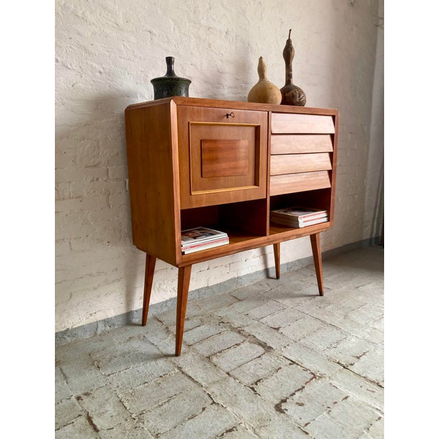 Vintage Italian Mobile Bar, 1950s For Sale - Image 4 of 18