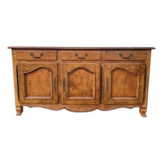 French Country Maple Sideboard Buffet by Guido Zichele - Made in Italy For Sale