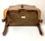 1940s Italian Parquetry Two Drawer Mini Commode With Shell Form Handles For Sale - Image 11 of 11