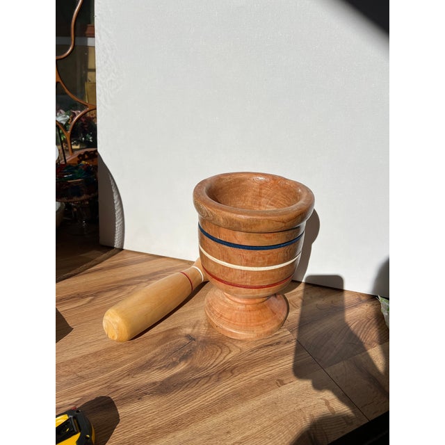 1970s 1970s Jumbo Sized Mortar and Pestle For Sale - Image 5 of 9