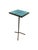 Modern Modern Azure Iron and Tiles Side Table, France 1960s For Sale - Image 3 of 9