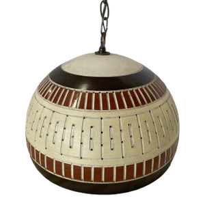 Mid Century Beaumont Mood Half Dome Ceramic Light